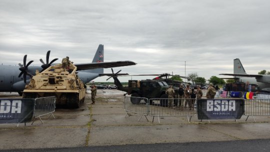 BSDA 2022, military equipment exhibition at Romaero Baneasa