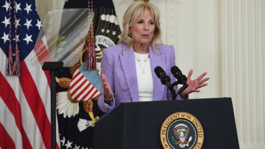 Prima Doamnă a Statelor Unite, Jill Biden, călătorie în România şi Slovacia