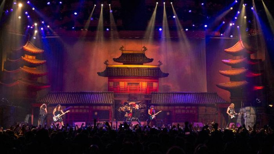 Iron Maiden concertează astăzi la București