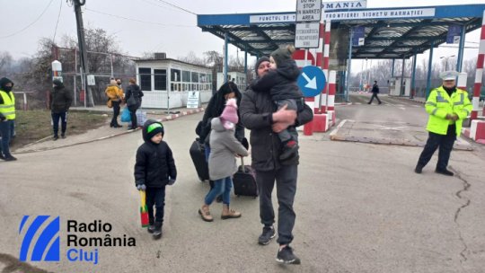 Peste 840.000 de ucraineni au intrat în România de la declanşarea crizei 
