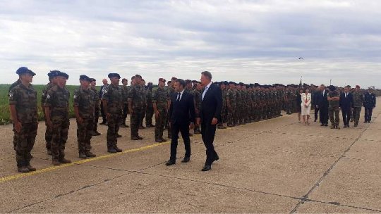 Macron: România poate conta pe sprijinul Franţei