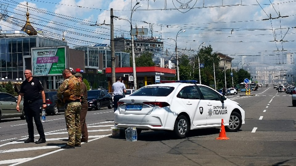 Un atac cu rachete a vizat orașul Vinița, aflat în centrul Ucrainei