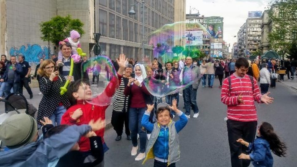 "Străzi deschise - Bucureşti, Promenadă urbană"