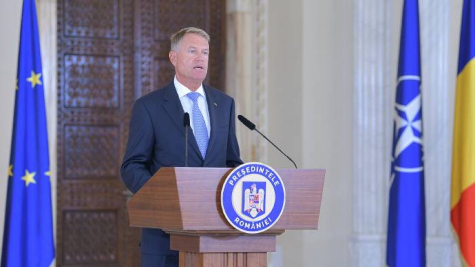 VIDEO: Conferință de presă a președintelui României, Klaus Iohannis