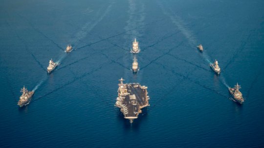 SUA desfășoară patru nave militare la est de Taiwan