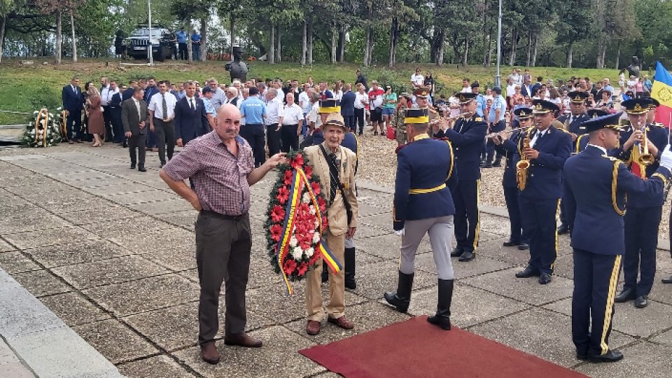 Incident la ceremonia de la Mausoleul Mărășești