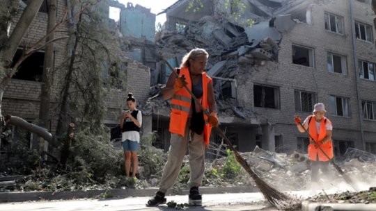 Rusia continuă bombardamentele asupra oraşelor ucrainene