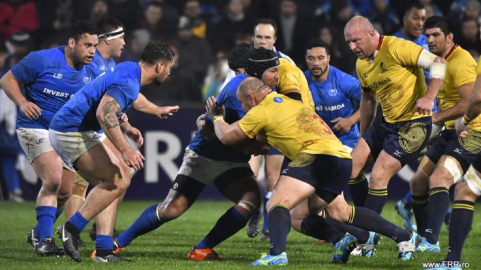 Naţionala de rugby a României va disputa în luna noiembrie 3 meciuri test