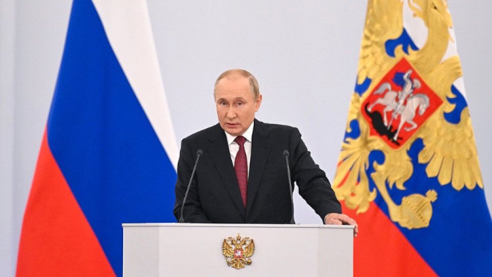 Vladimir Putin a proclamat oficial anexarea a patru provincii din Ucraina