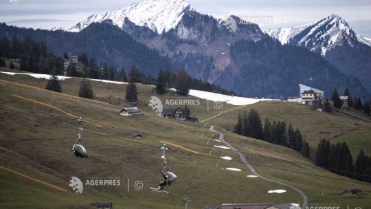 Sezonul de schi din Europa, perturbat de temperaturile crescute