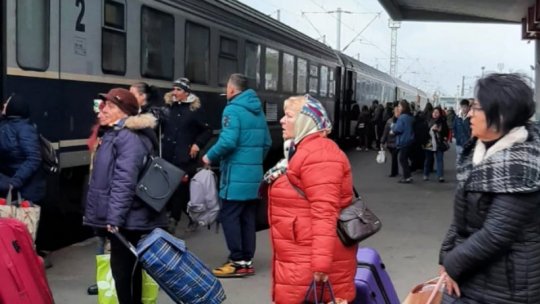 România acordă şi în 2023 gratuitate la transportul cu trenul refugiaţilor din Ucraina