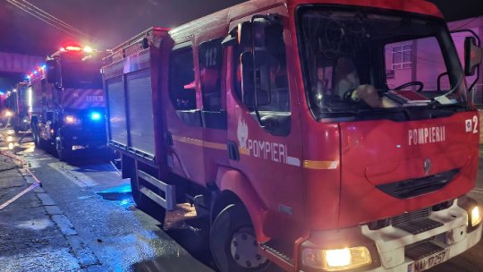 Giurgiu: Incendiu lângă un cămin de bătrâni. 28 de persoane evacuate