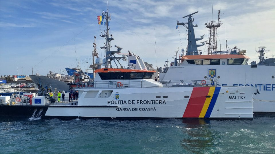 Garda de Coastă a Poliţiei de Frontieră Române are două noi nave de patrulare şi supraveghere maritimă