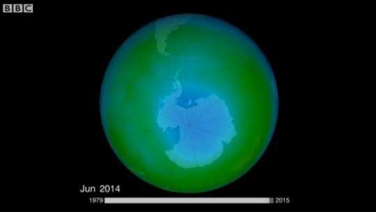 Stratul de ozon al Pământului se reface, anunţă Organizaţia Naţiunilor Unite