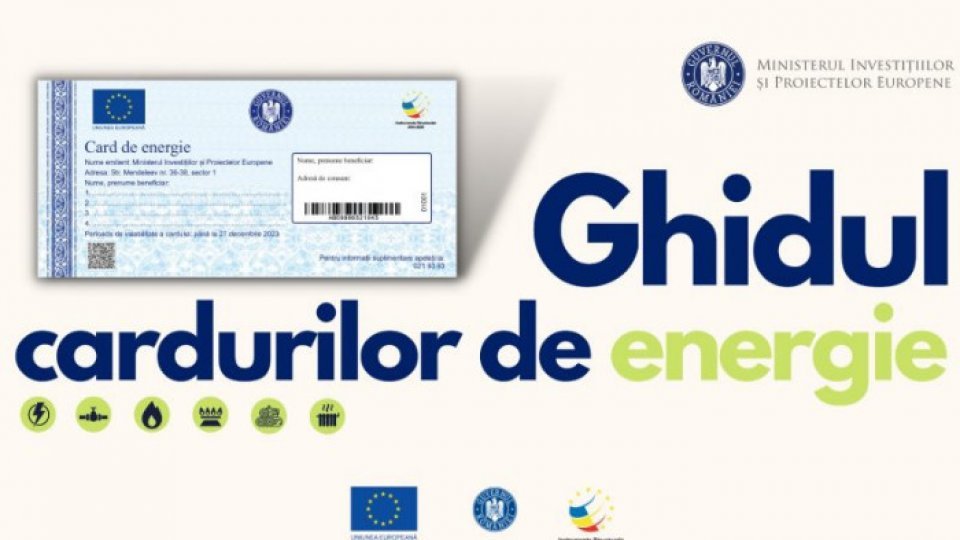 Cardul de energie va fi livrat de poștaș la domiciliu începând cu 1 februarie