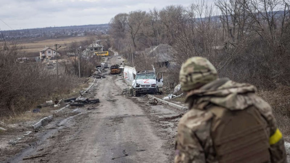 Pe frontul de est din Ucraina se duc lupte intense
