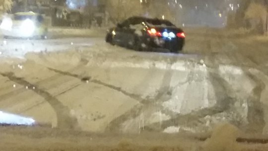 Circulație închisă pe drumul european E85 în zona județului Buzău