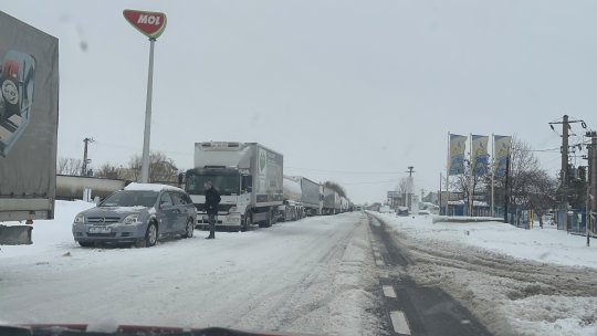 UPDATE: În judeţul Vrancea a fost decretată starea de alertă din cauza viscolului