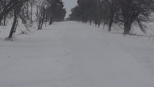 Circulația pe DN 11A, în județul Vaslui, este închisă din cauza condițiilor meteo nefavorabile