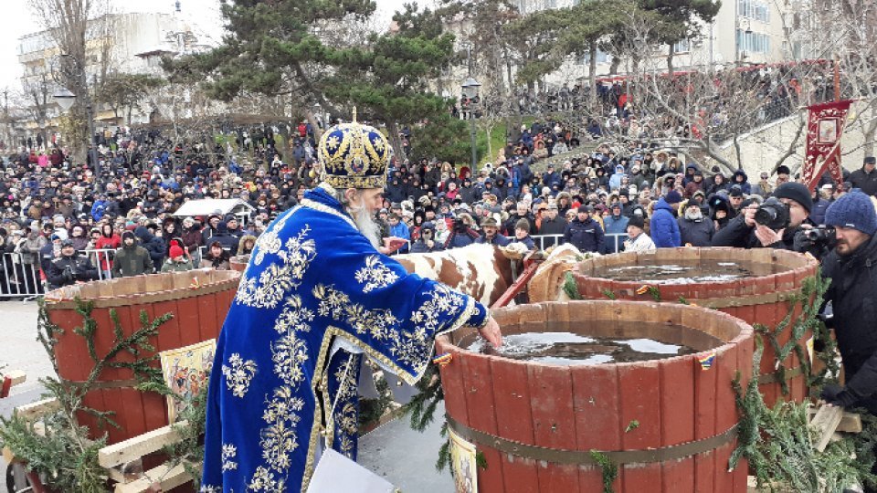 Constanţa: Manifestări religioase organizate cu prilejul Sărbătorii Botezului Domnului