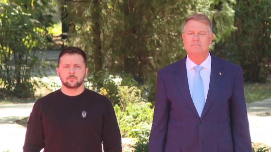 LIVE VIDEO: Declarații de presă comune ale președintelui României, Klaus Iohannis, cu președintele Ucrainei, Volodîmîr Zelenski