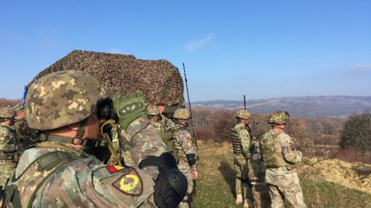 Complex exercițiu militar NATO asistat de calculator, la Cincu