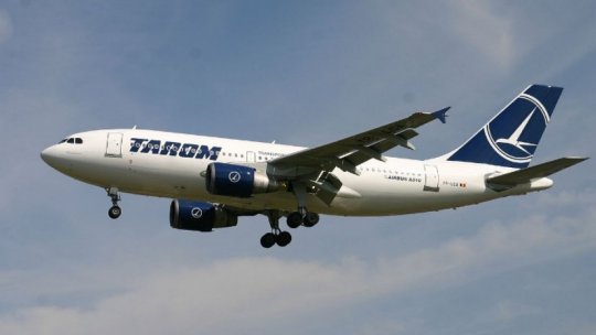 Compania TAROM va suspenda temporar cursa regulată spre și dinspre Tel Aviv