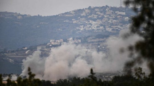 Armata israeliană bombardează o zonă din sudul Libanului, ca ripostă la focuri antitanc trase peste frontieră