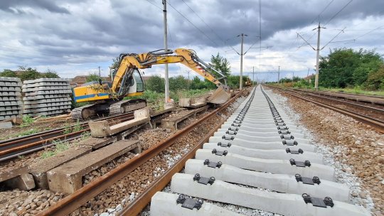 Lucrări de modernizare a magistralei CFR de la Cluj-Napoca - Oradea - Episcopia Bihor până la frontiera cu Ungaria