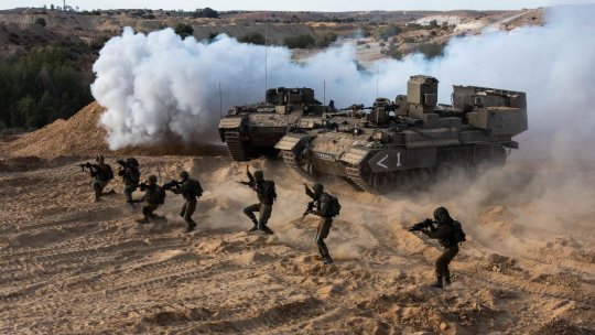 Armata israeliană a masat tancuri la frontiera cu Gaza