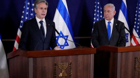 Secretarul american de stat, Antony Blinken, a revenit în Israel