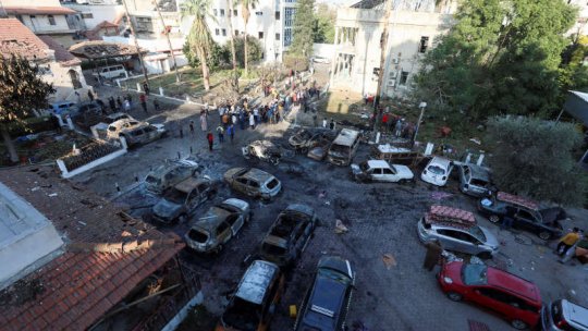 Purtătorul de cuvânt al Armatei israeliene a criticat modul în care versiunea Hamas despre explozia de la spital a fost preluată fară a fi verificată