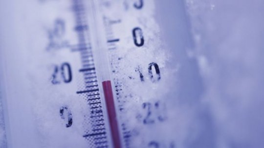 Cea mai scăzută temperatură din țară s-a înregistrat, joi, la Miercurea Ciuc: -10 grade Celsius