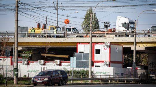 Primăria București „face eforturi de a atenua problemele din trafic cauzate de lucrările la Podul Grant”