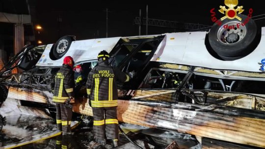 Președintele și premierul României au transmis condoleanțe familiilor victimelor care au decedat în accidentul din Italia