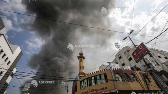Bombardamentele Israelului asupra Fâşiei Gaza continuă