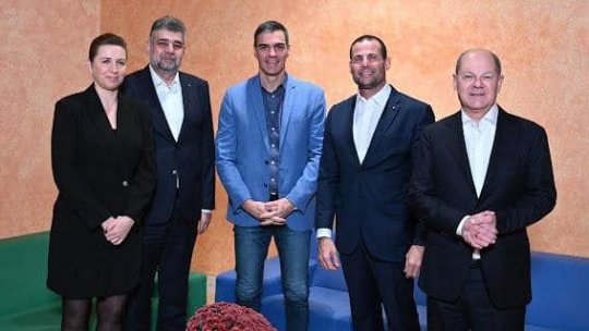 Premierul Marcel Ciolacu, întrevedere cu cancelarul Germaniei în Spania