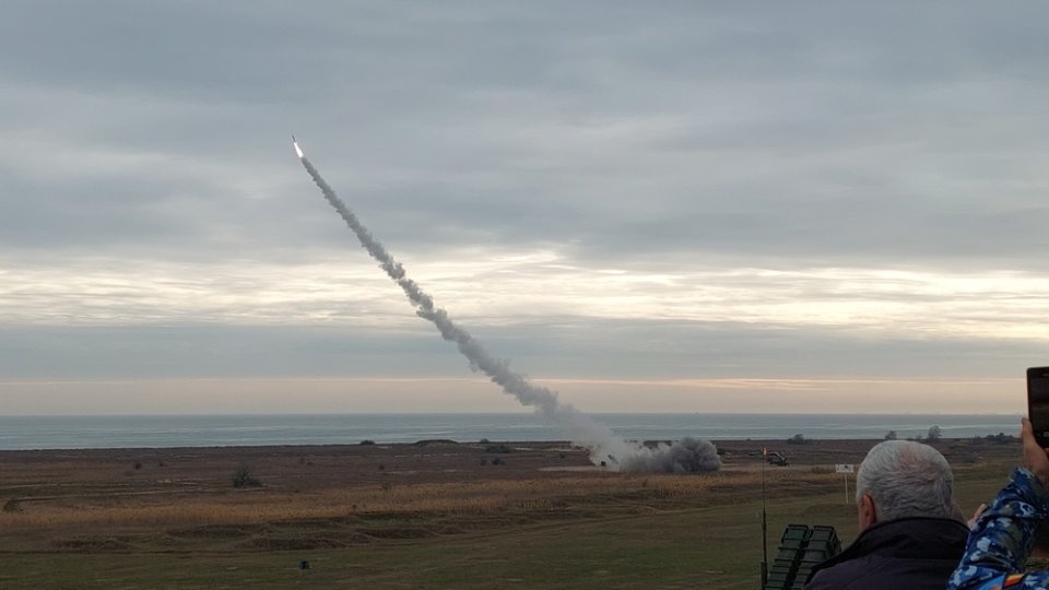 Capu Midia: Primele trageri reale cu rachetele Patriot intrate în dotarea Forţelor Aeriene Române (Galerie FOTO)