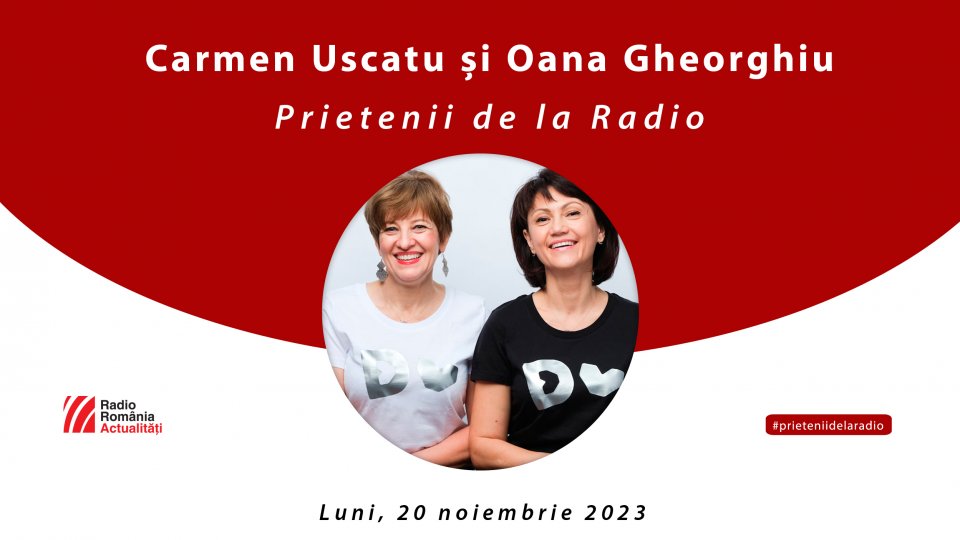 Carmen Uscatu și Oana Gheorghiu, fondatoarele Asociației Dăruiește Viață, între #prieteniidelaradio