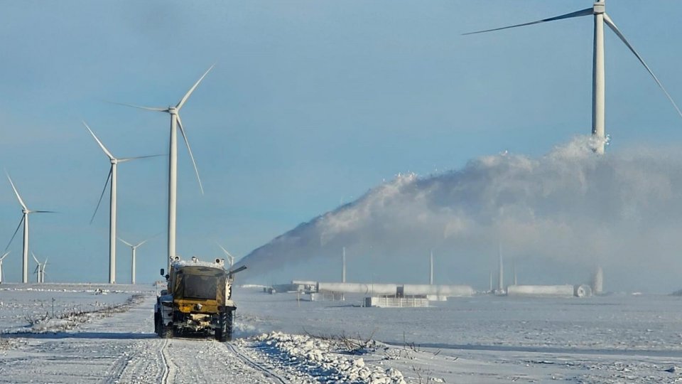 Efectele viscolului în Dobrogea