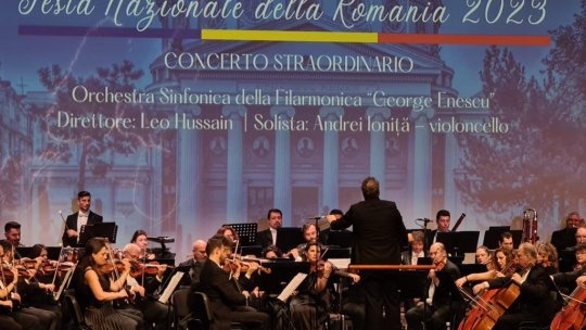 Orchestra Simfonică a Filarmonicii George Enescu din Bucureşti a susţinut un concert la Roma