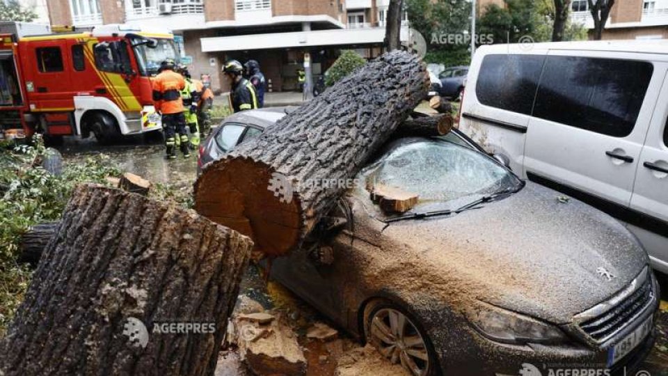 Furtuna Ciaran care s-a abătut începând de joi asupra Europei a ucis cel puţin 10 persoane
