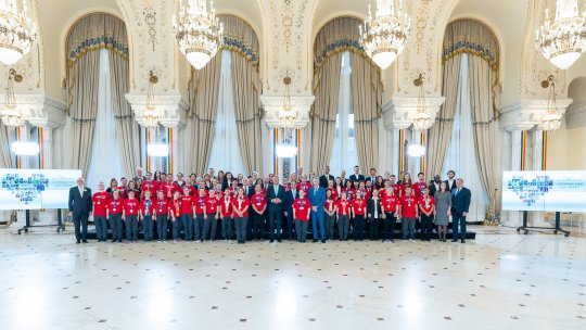 Preşedintele Klaus Iohannis a decorat Fundaţia Special Olympics România