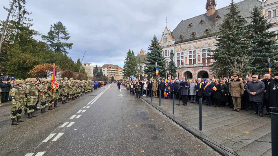 FOTO: Ziua Națională a României sărbătorită în județul Hunedoara