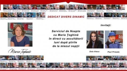 EDITIE SPECIALĂ SERVICIUL DE NOAPTE. Zoia Alecu, vocea unei generații, aniversează 50 de ani de carieră