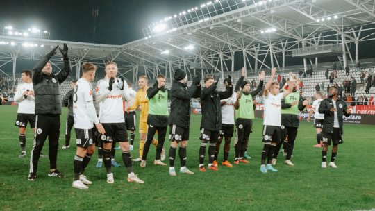 SuperLiga: Universitatea Cluj se întoarce cu trei puncte după duelul cu Dinamo