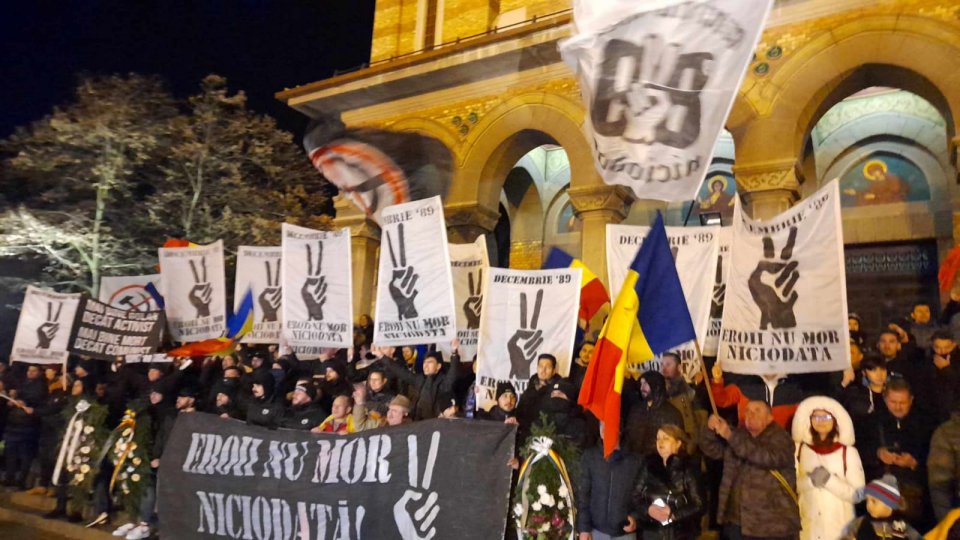 Zi de doliu la Timişoara în memoria victimelor Revoluţiei anticomuniste din 1989