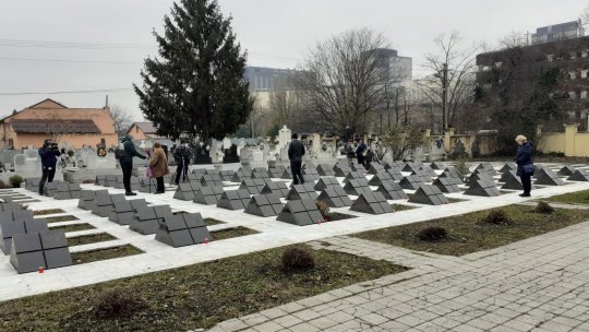 FOTO: Manifestări comemorative la Timişoara, în memoria eroilor care și-au pierdut viața în timpul Revoluției din decembrie 1989
