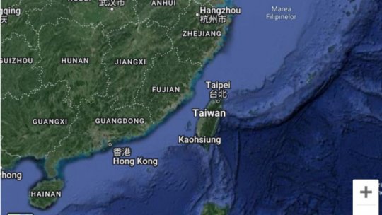 Un balon chinezesc a traversat Strâmtoarea Taiwan