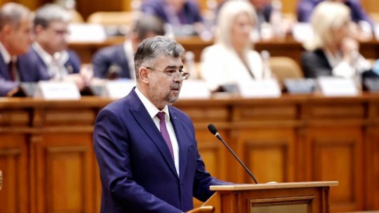 Prime Minister Marcel Ciolacu: The reorganization of the budget system will be done in record time